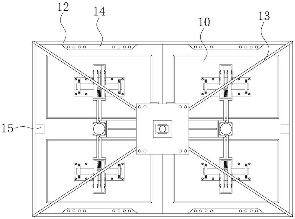 Intelligent positioning demonstration board for informatization education