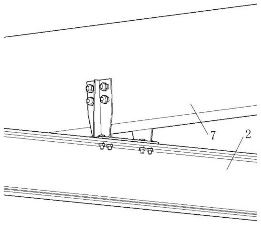 Installation method of indoor horizontal large flue in large sintering plant