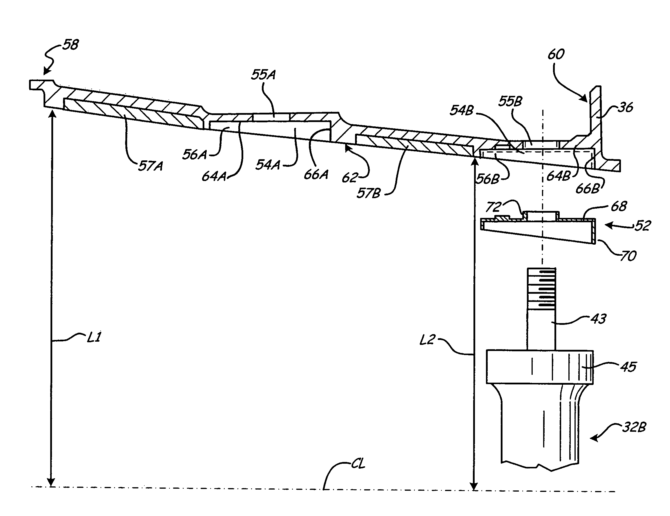 Hole liners for repair of vane counterbore holes