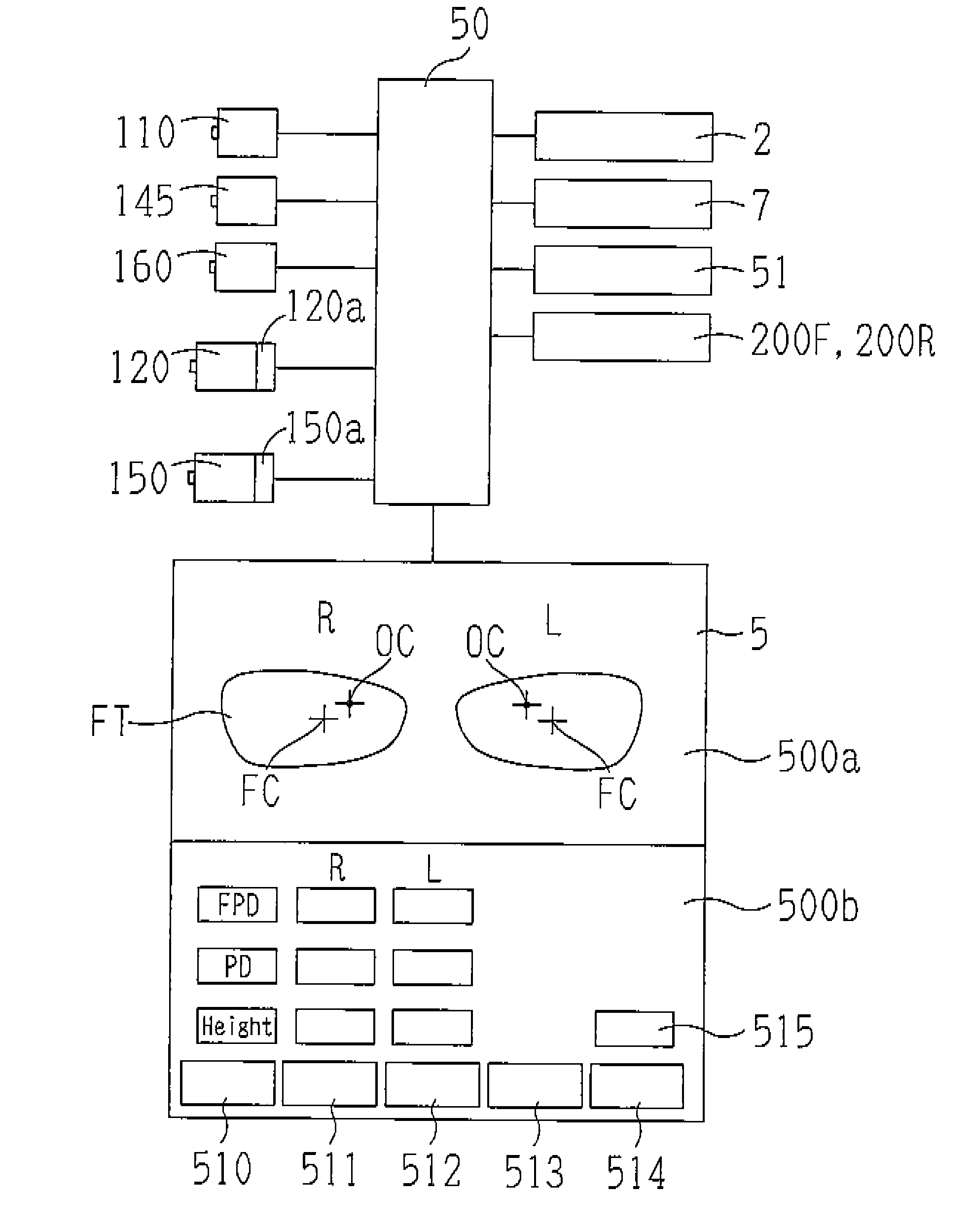 Eyeglass lens processing apparatus