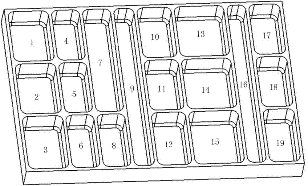 Large structural component self-adaptation machining method integrating machining, monitoring, detecting and clamping