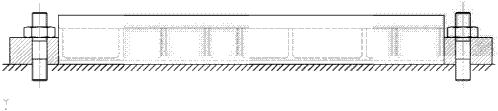 Large structural component self-adaptation machining method integrating machining, monitoring, detecting and clamping