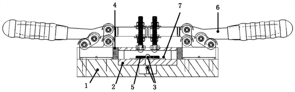 Laser welding clamp with double-sided inert gas protection