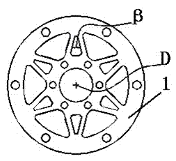 Split inclined spoke torquer sensor