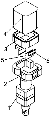 Cartridge valve for hydraulic oil cylinder testing