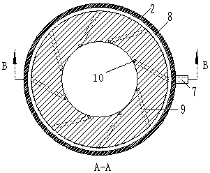 Device and method for preventing secondary oxidation of molten steel