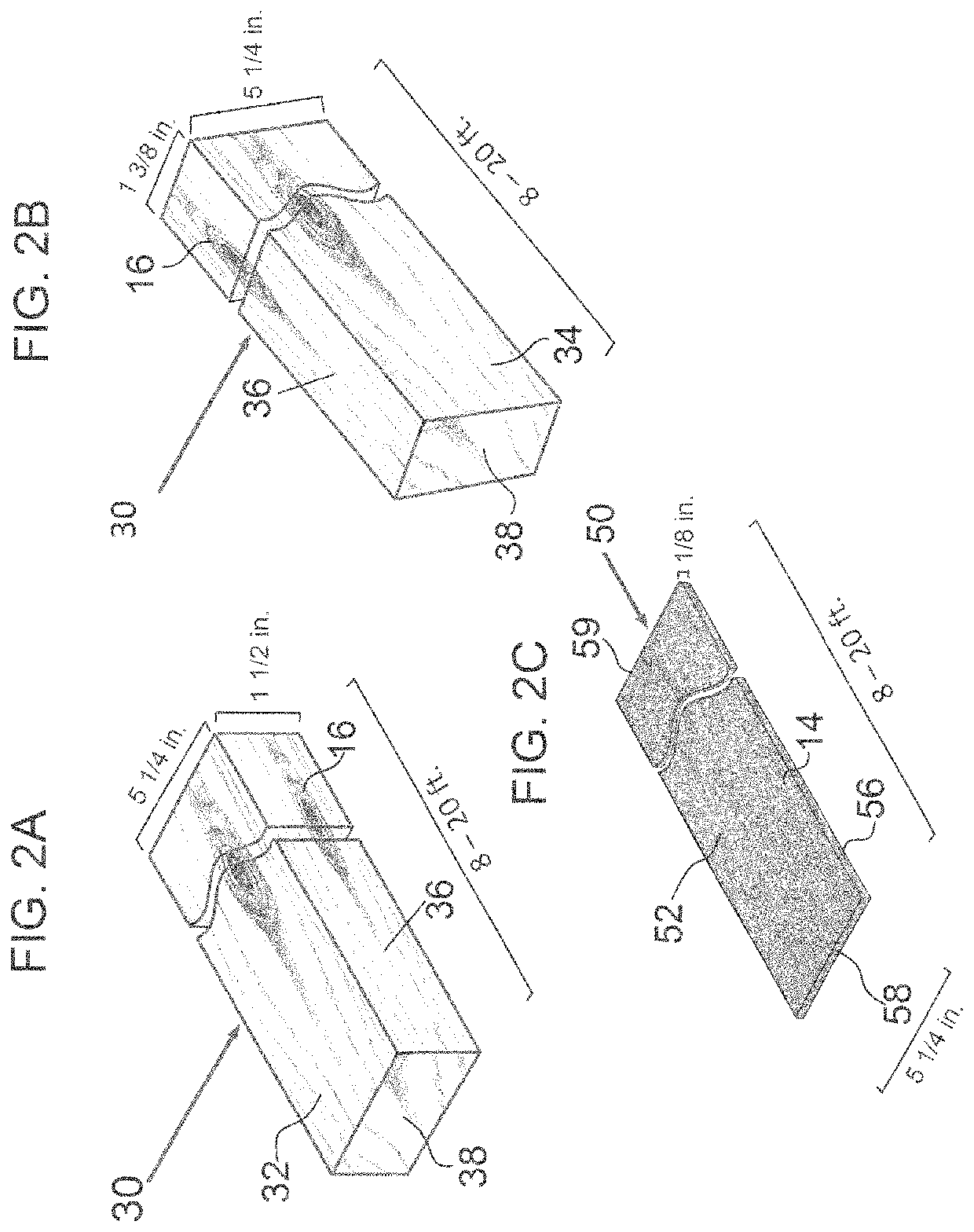 Outdoor wood decking board