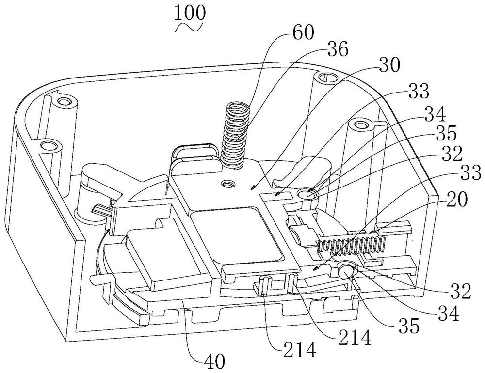 Sensor circuit board rotating assembly and camera with same