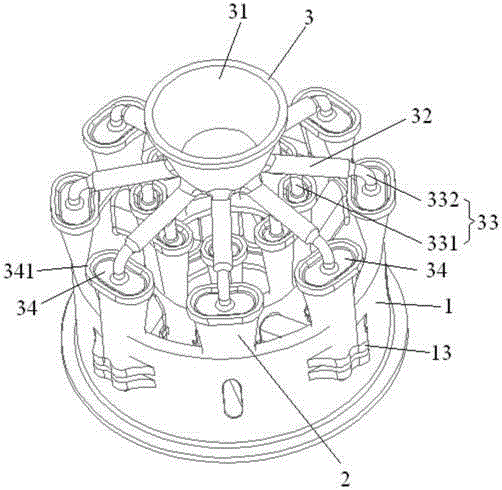 High temperature alloy thin-wall annular casting pouring system and manufacturing method