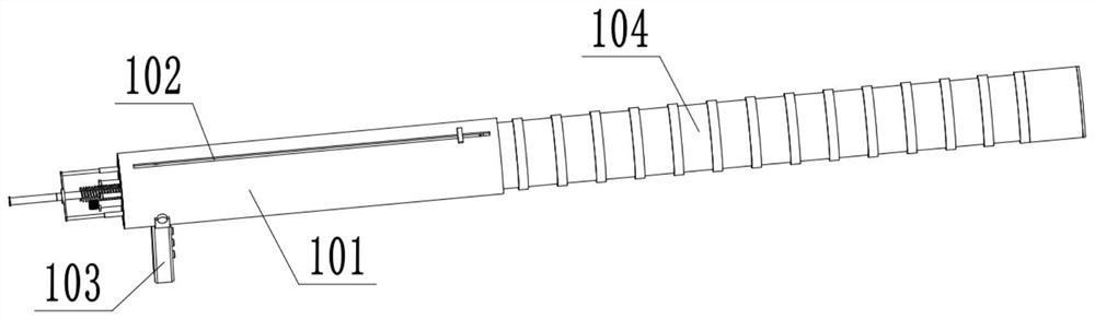 Visual rapid rectum internal examination device