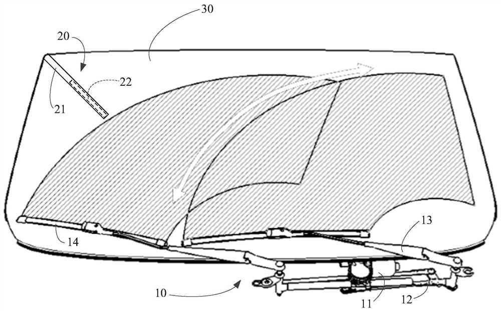 Method and device for cleaning windshield, storage medium and vehicle