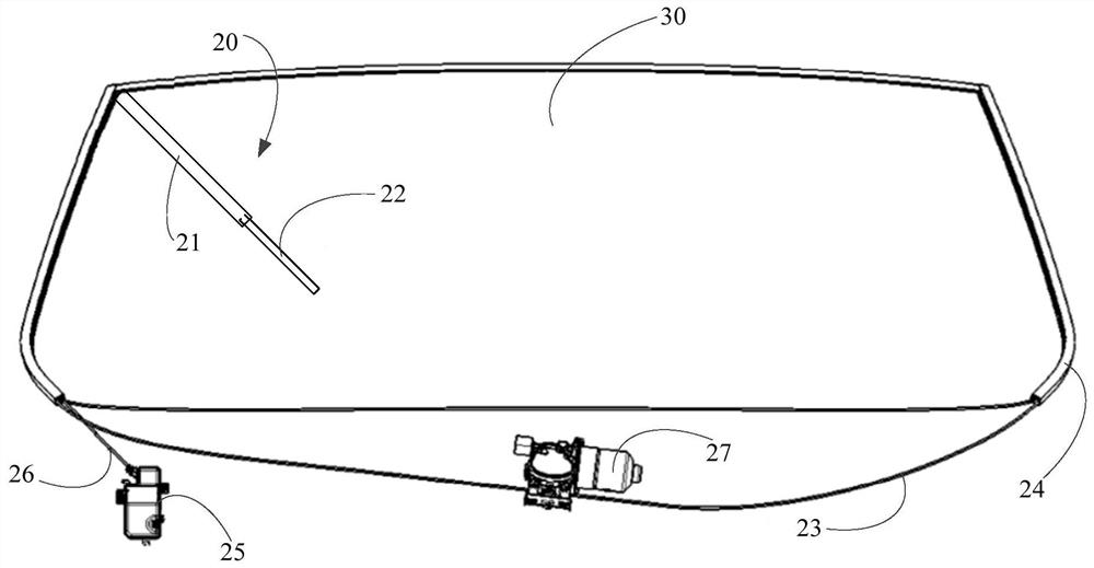 Method and device for cleaning windshield, storage medium and vehicle