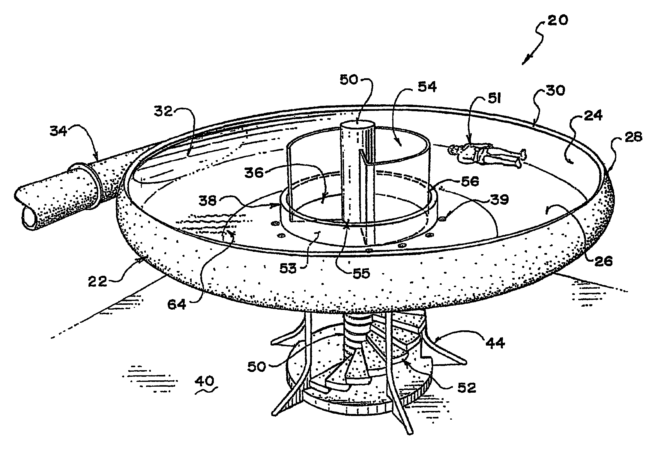 Waterslide bowl