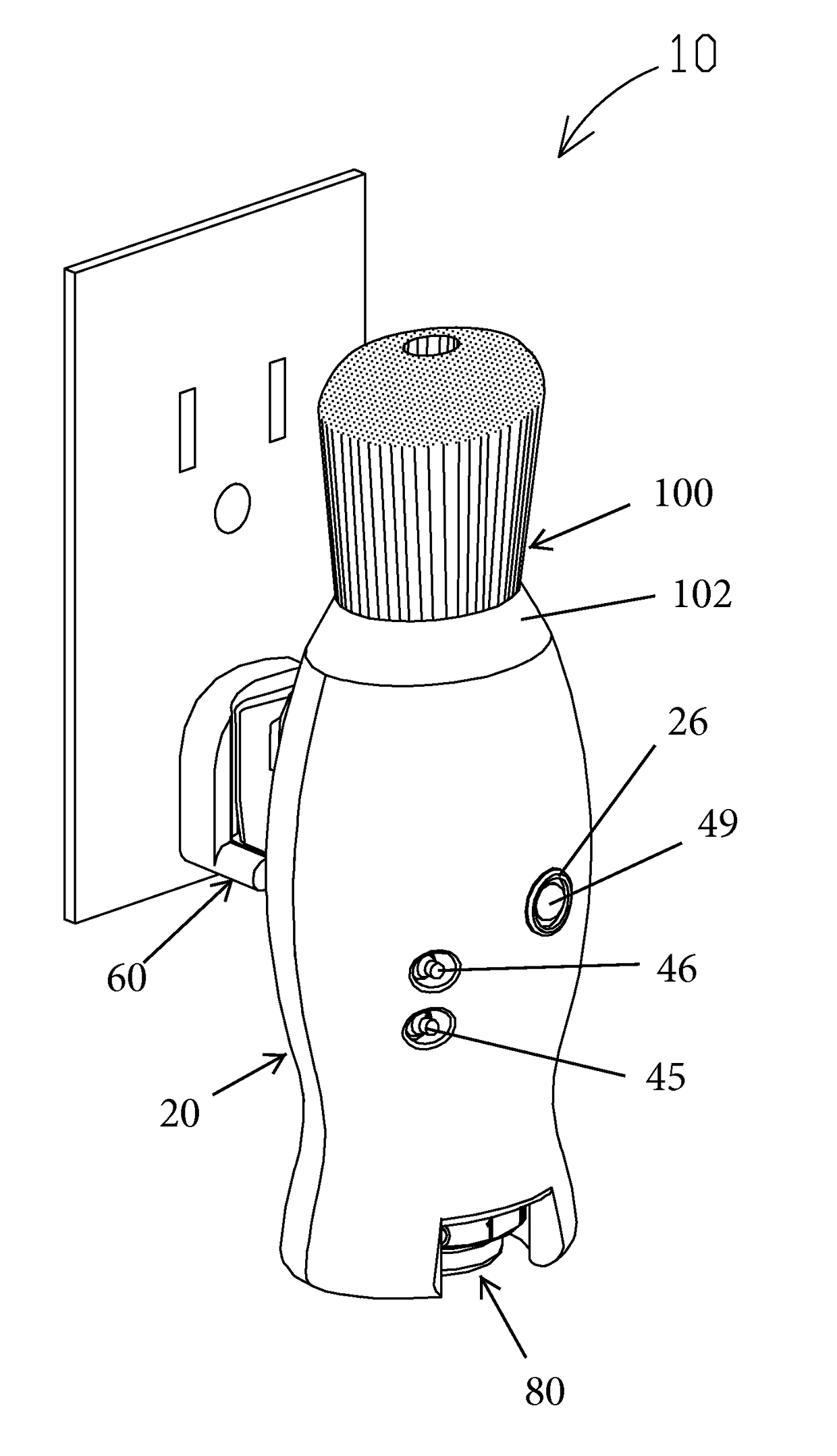 Heated shaving brush assembly