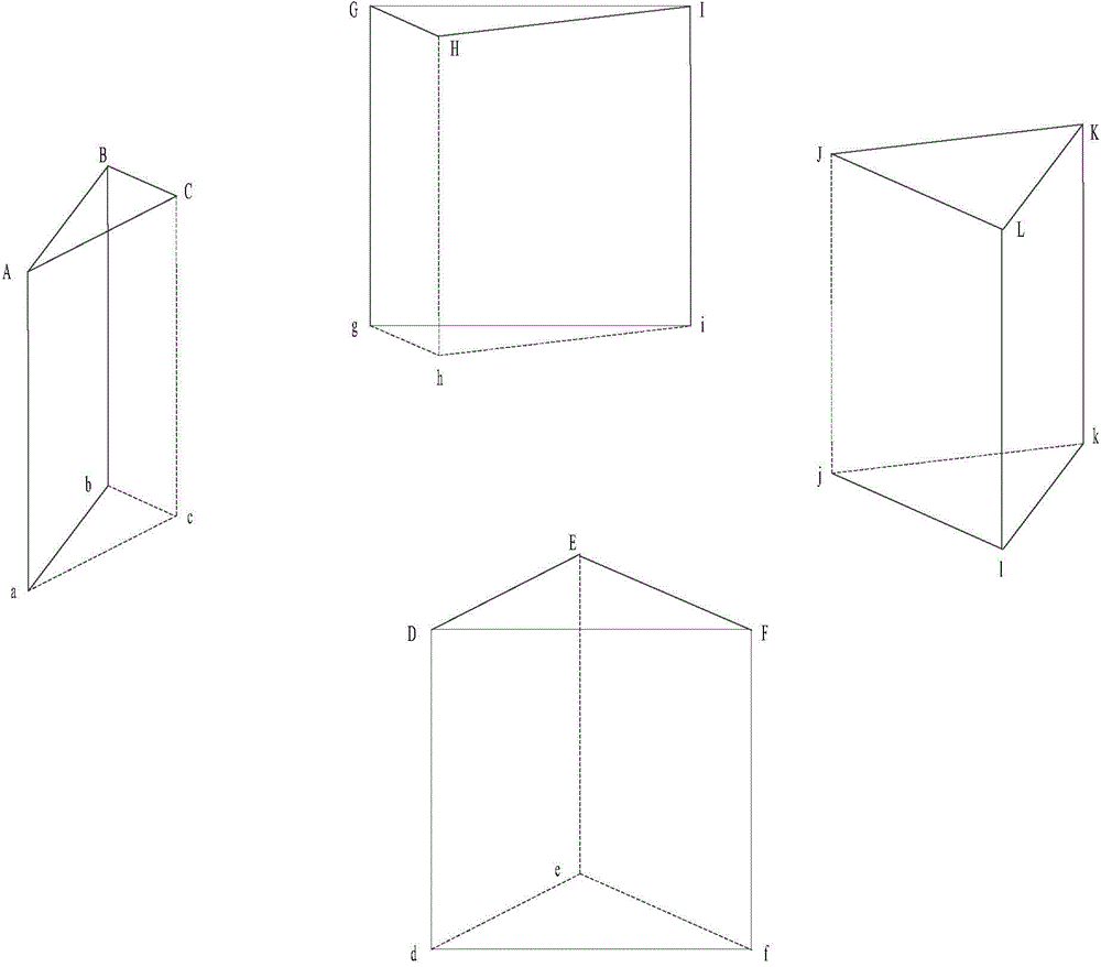 Light splitting and combining device and projection optical system