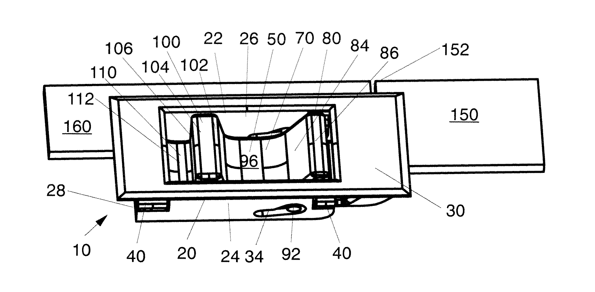 Slide latch