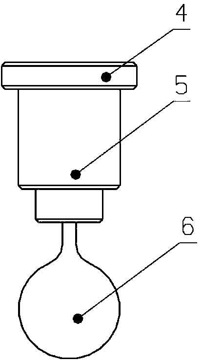 Stepping staring type optical system for resonance lens compensation type area array CCD (charge coupled device)