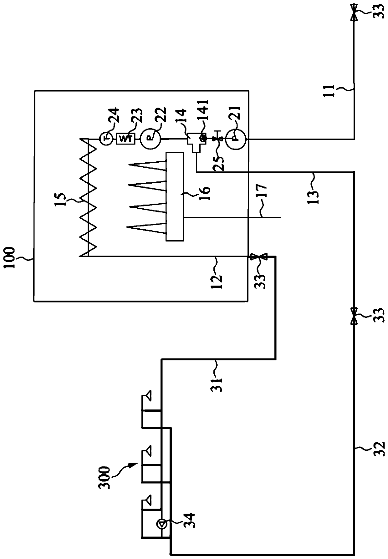 Hot water supply system