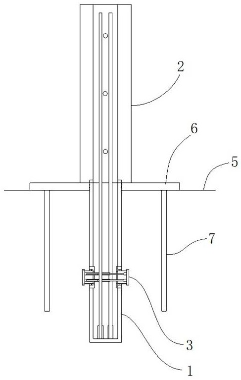 A slope protection structure and its construction method