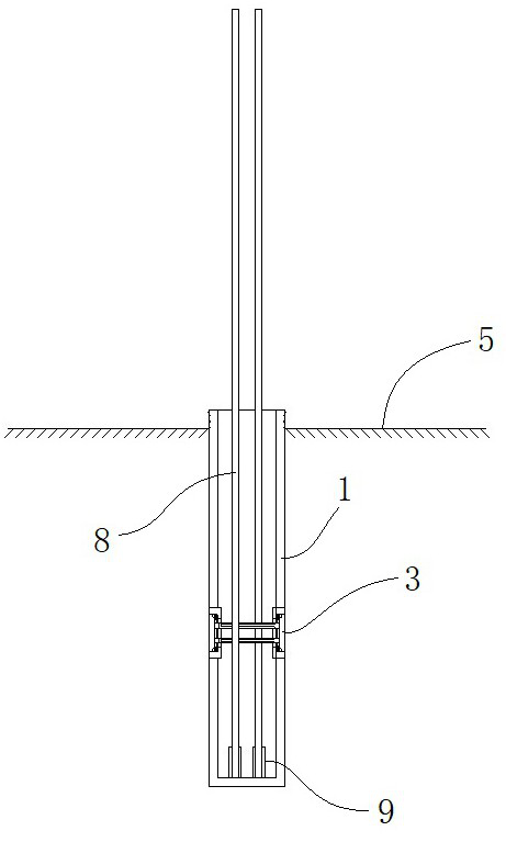 A slope protection structure and its construction method