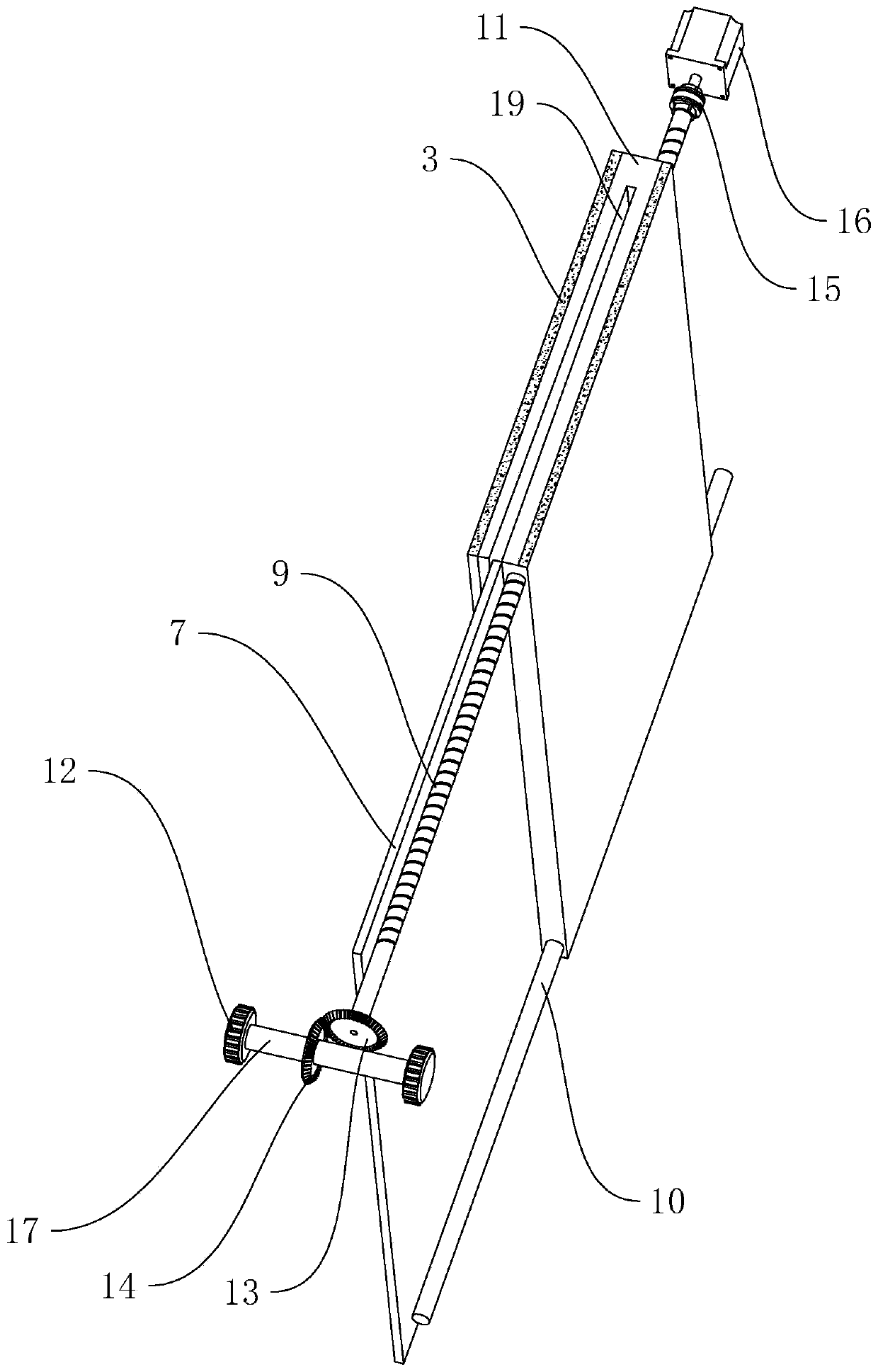 Fireproof titanium alloy door and using method thereof