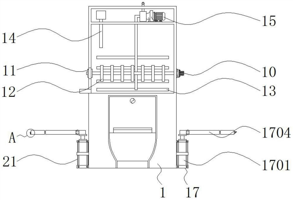 An integrated bathroom structure suitable for the elderly