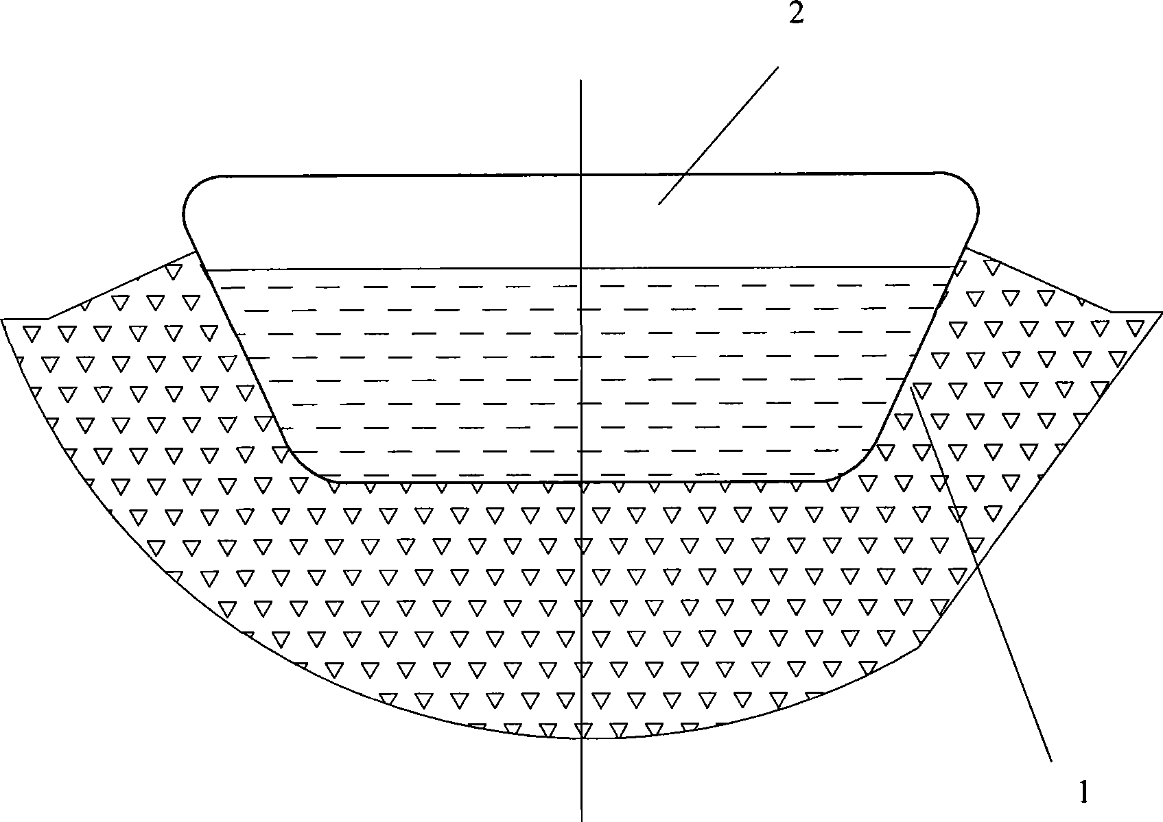 Industrial wastewater treatment method using bladder-type anaerobic pond