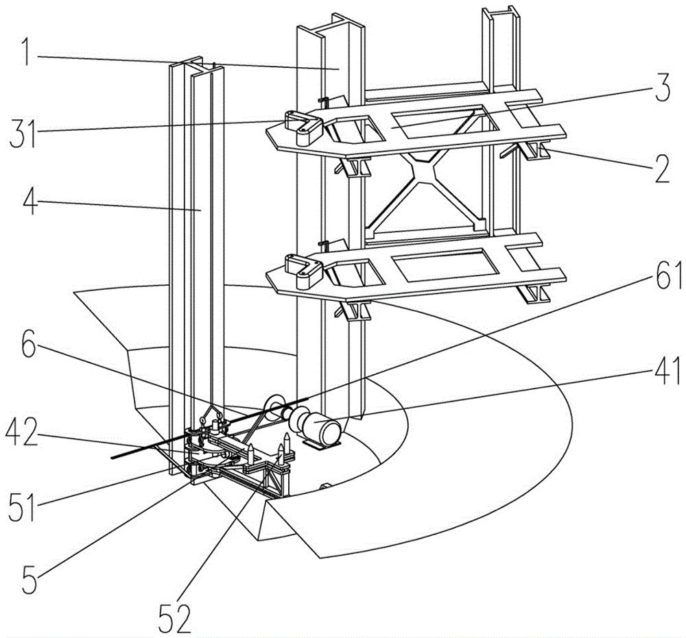 Stereoscopic parking lot and control system thereof