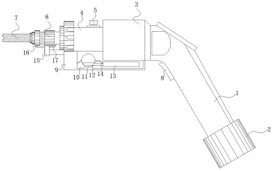 Insulation monitoring device with protective structure for laser welding equipment