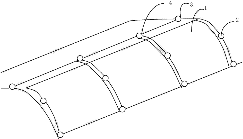 Inverted filter construction technology of geotextile