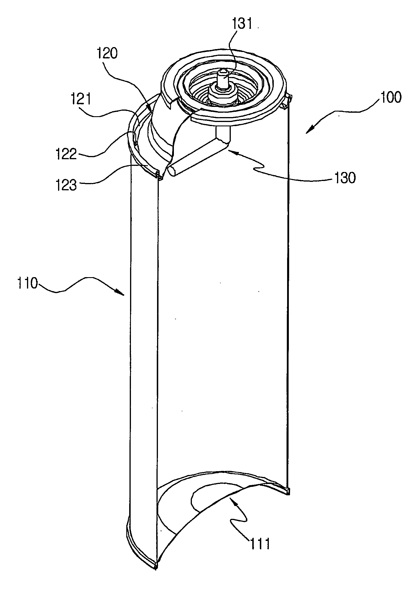 Small Sized and High-Pressurized Container for Preventing Explosion