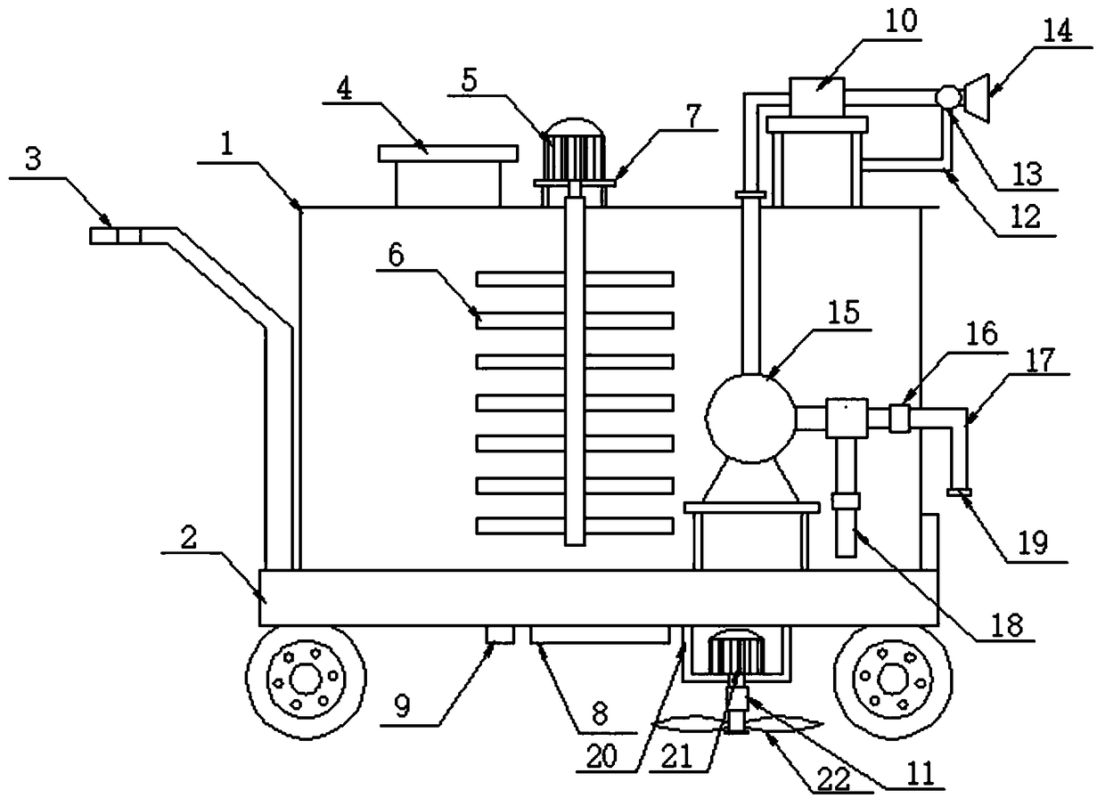 Automatic movable irrigation device and utilization method thereof