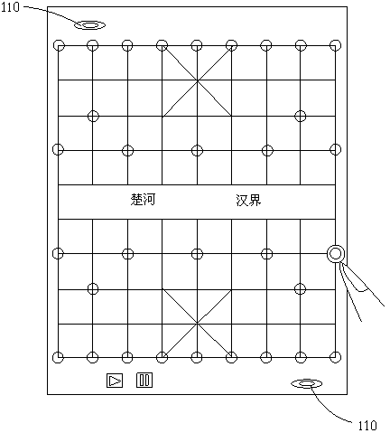 Electronic chessboard