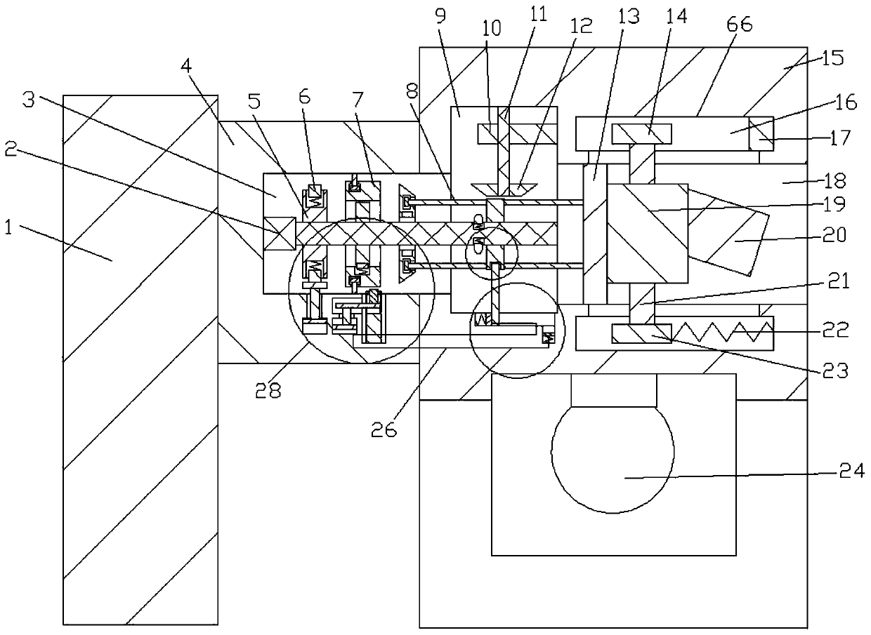 Intelligent security hall lamp with camera function