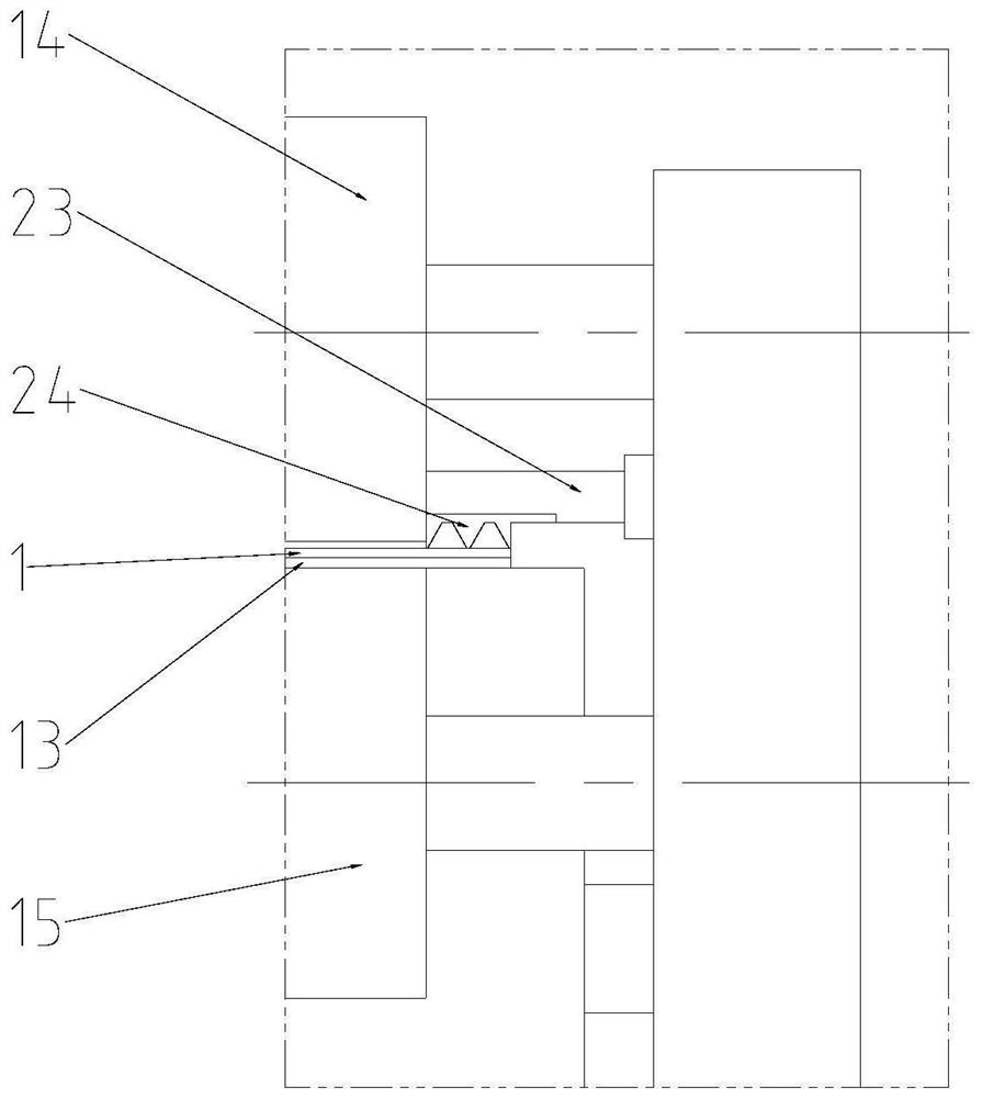 A production method of continuous casting and rolling composite metal strip