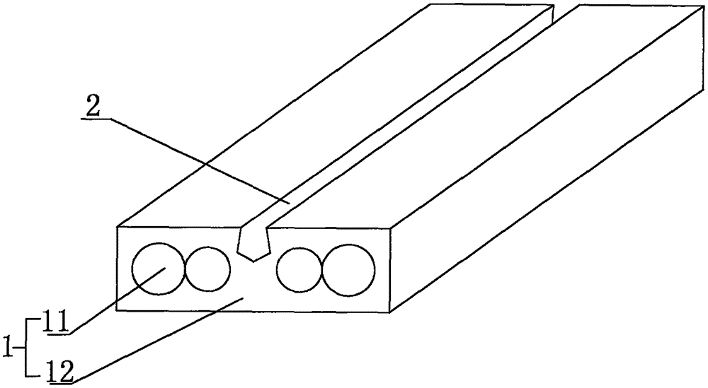 Pre-insulated flat cable