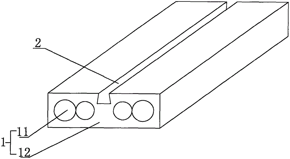 Pre-insulated flat cable