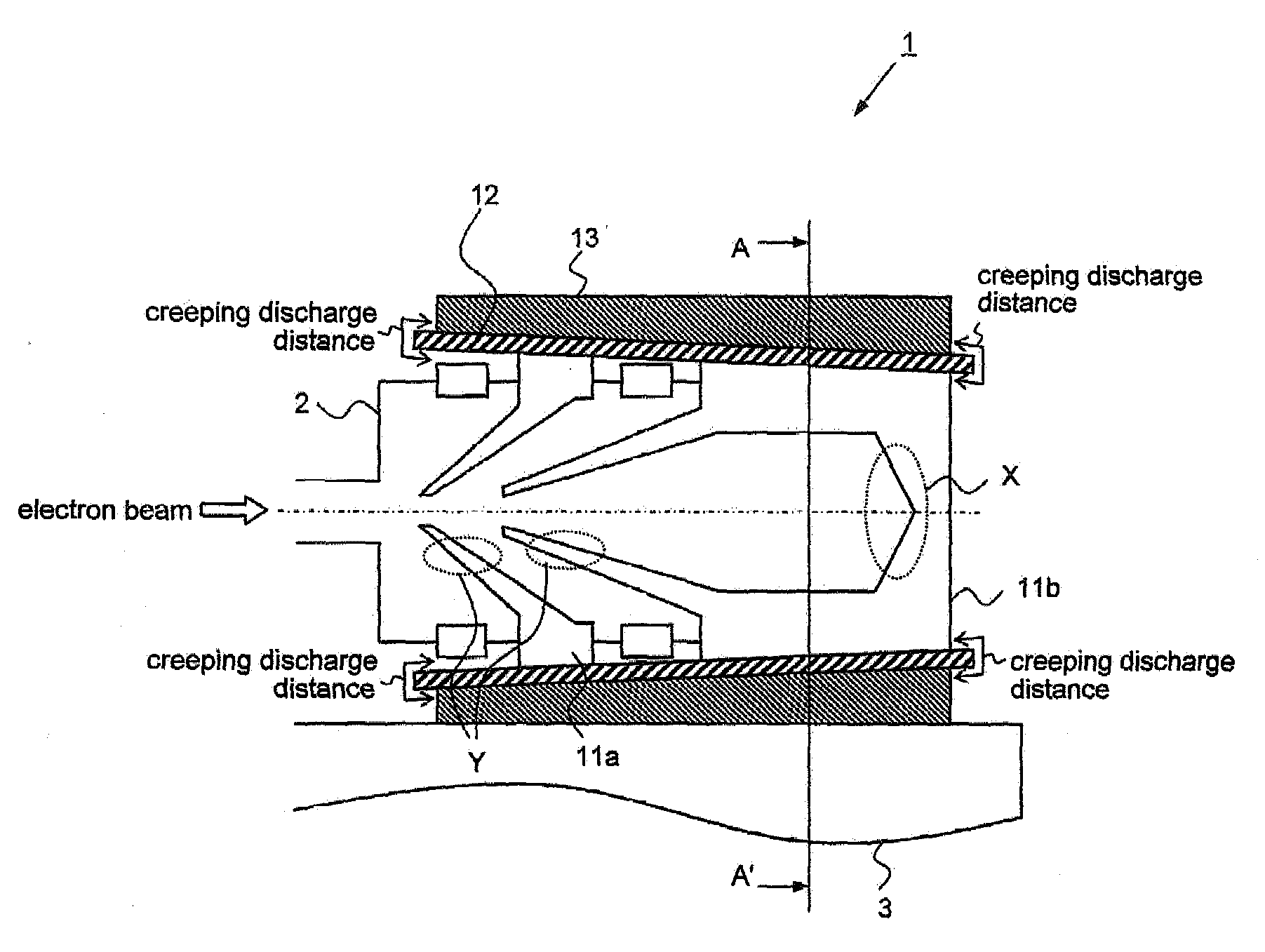 Collector in microwave tube