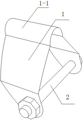 Wire fixing clamp