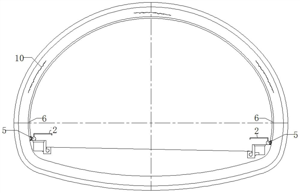 A tunnel lining leakage water diversion and drainage mechanism with compensation function and its application method