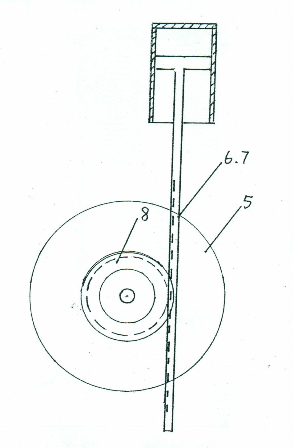 Linear transmission reciprocating-type internal combustion engine