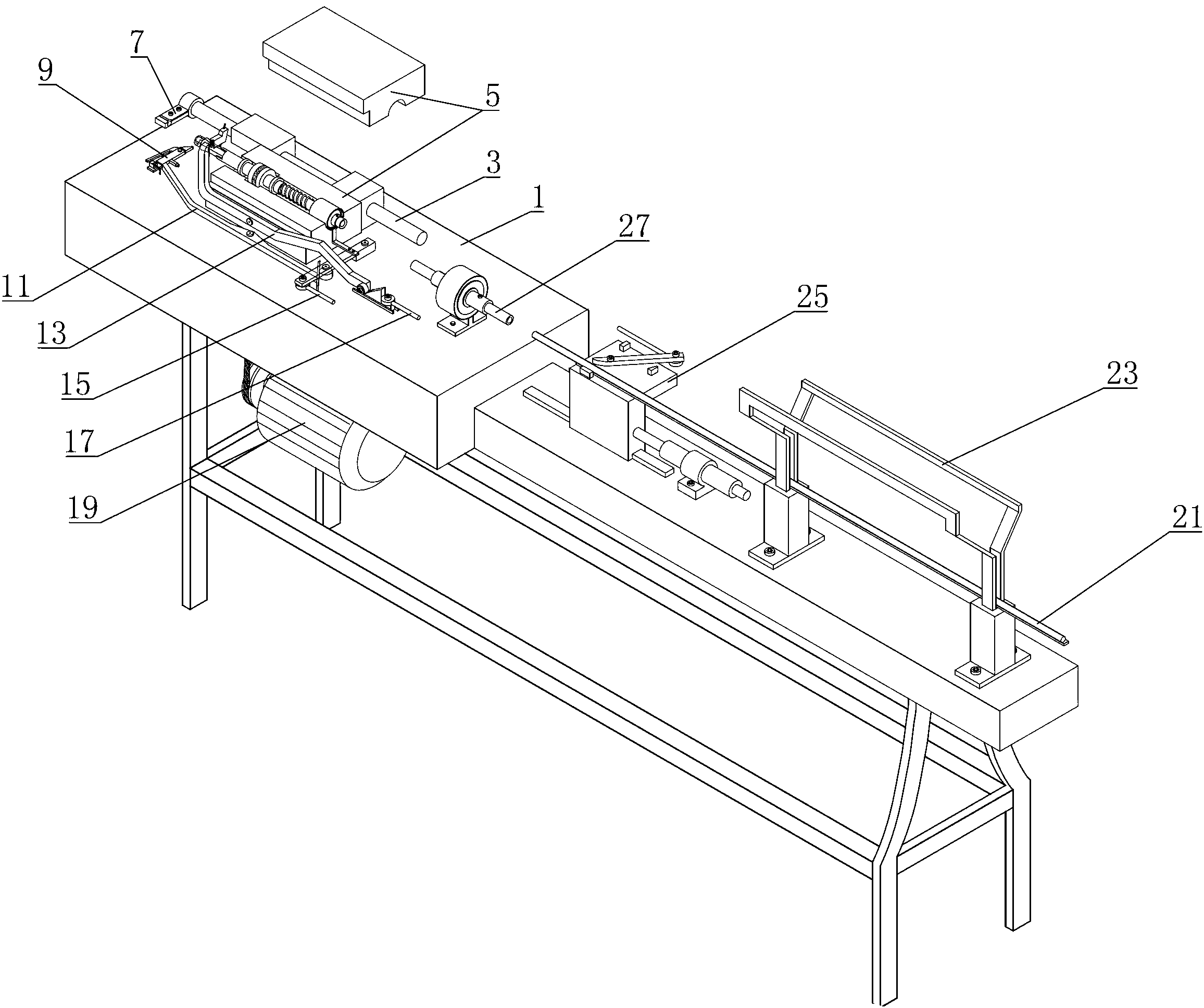 High-speed high-precision digital control automatic wood turning machine