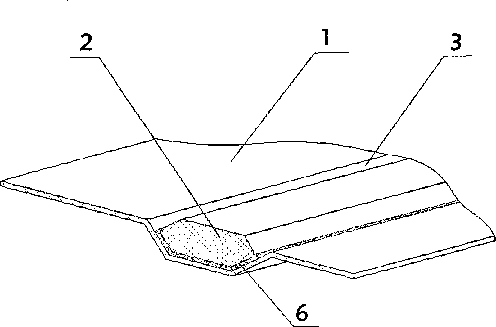 High-temperature solidification bonding method of spacer and plate in plate type heat exchanger