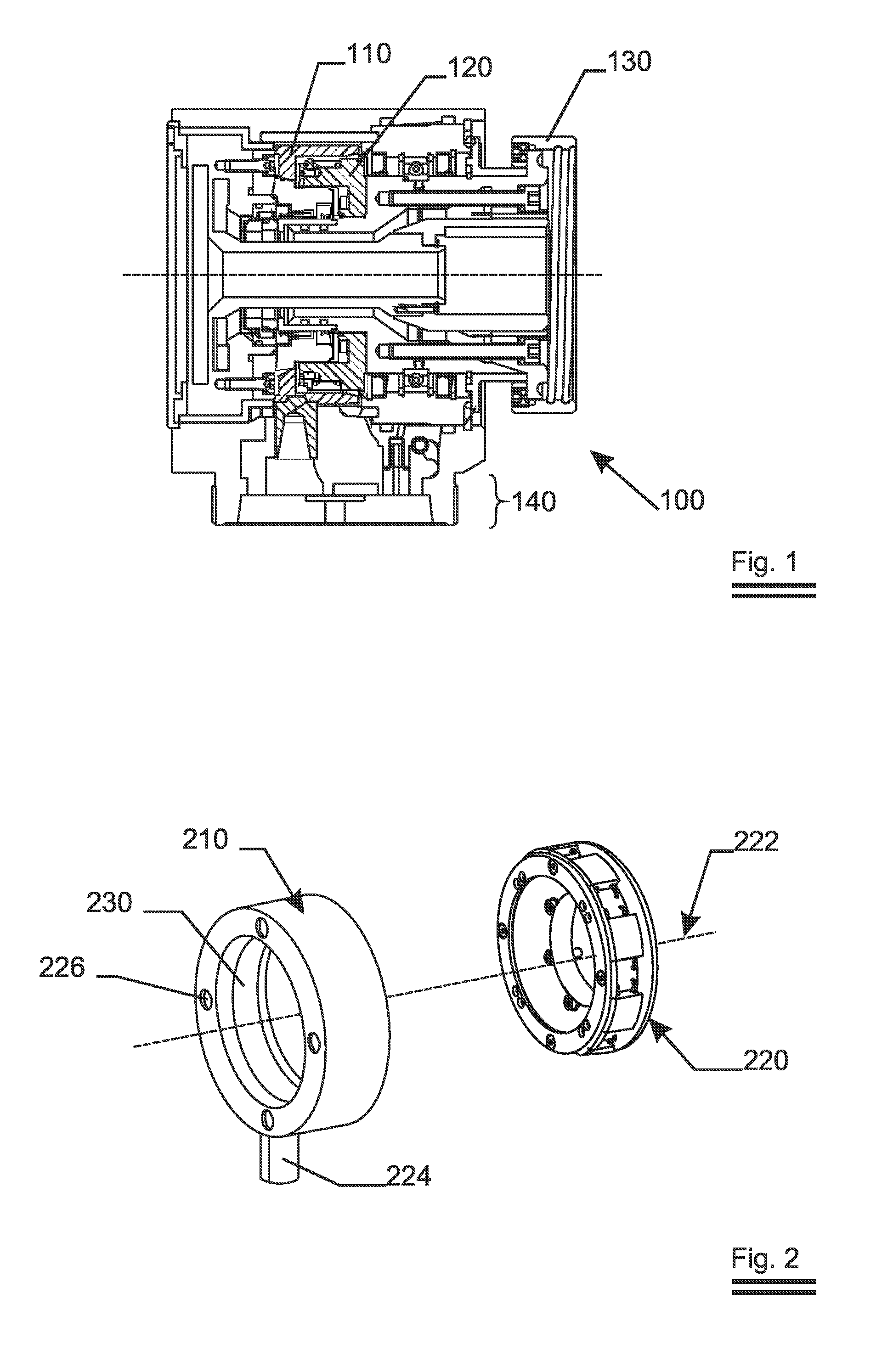 End-Block for a Rotatable Target Sputtering Apparatus