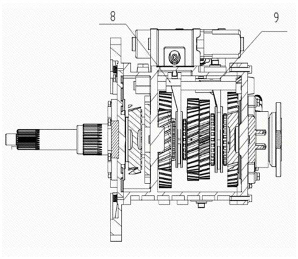 Double-input gearbox assembly and operation method thereof