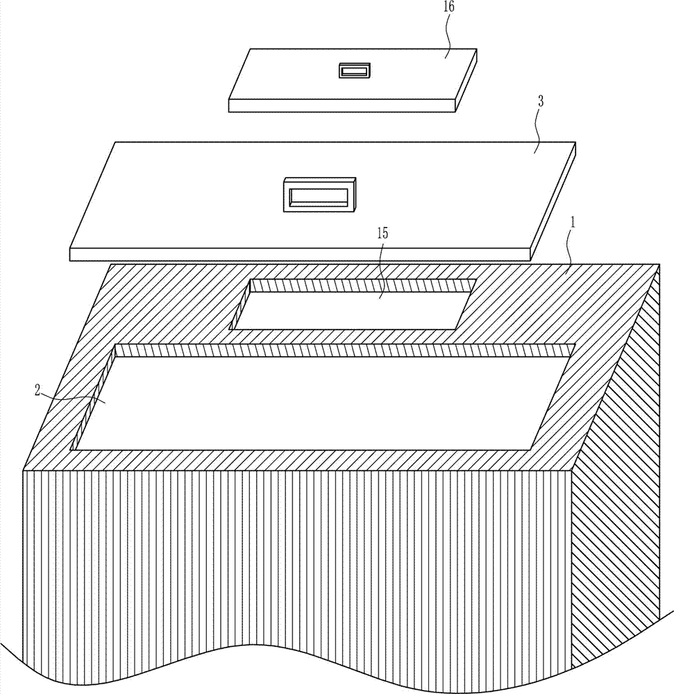 Protecting device for lead-acid storage battery for electromechanics