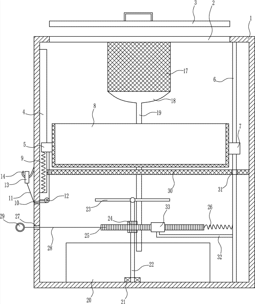 Protecting device for lead-acid storage battery for electromechanics