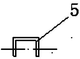 A construction formwork for gypsum cast-in-place wall and its construction method