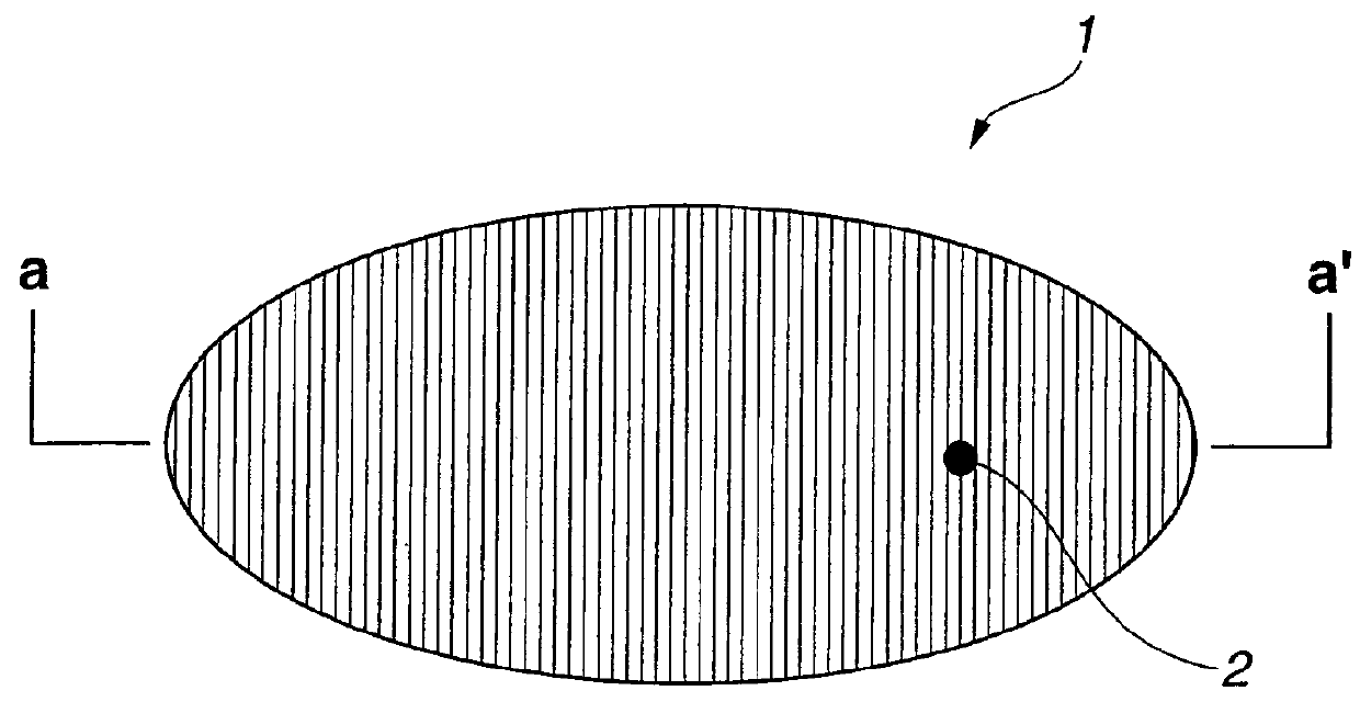 Liquid chemical for forming protecting film