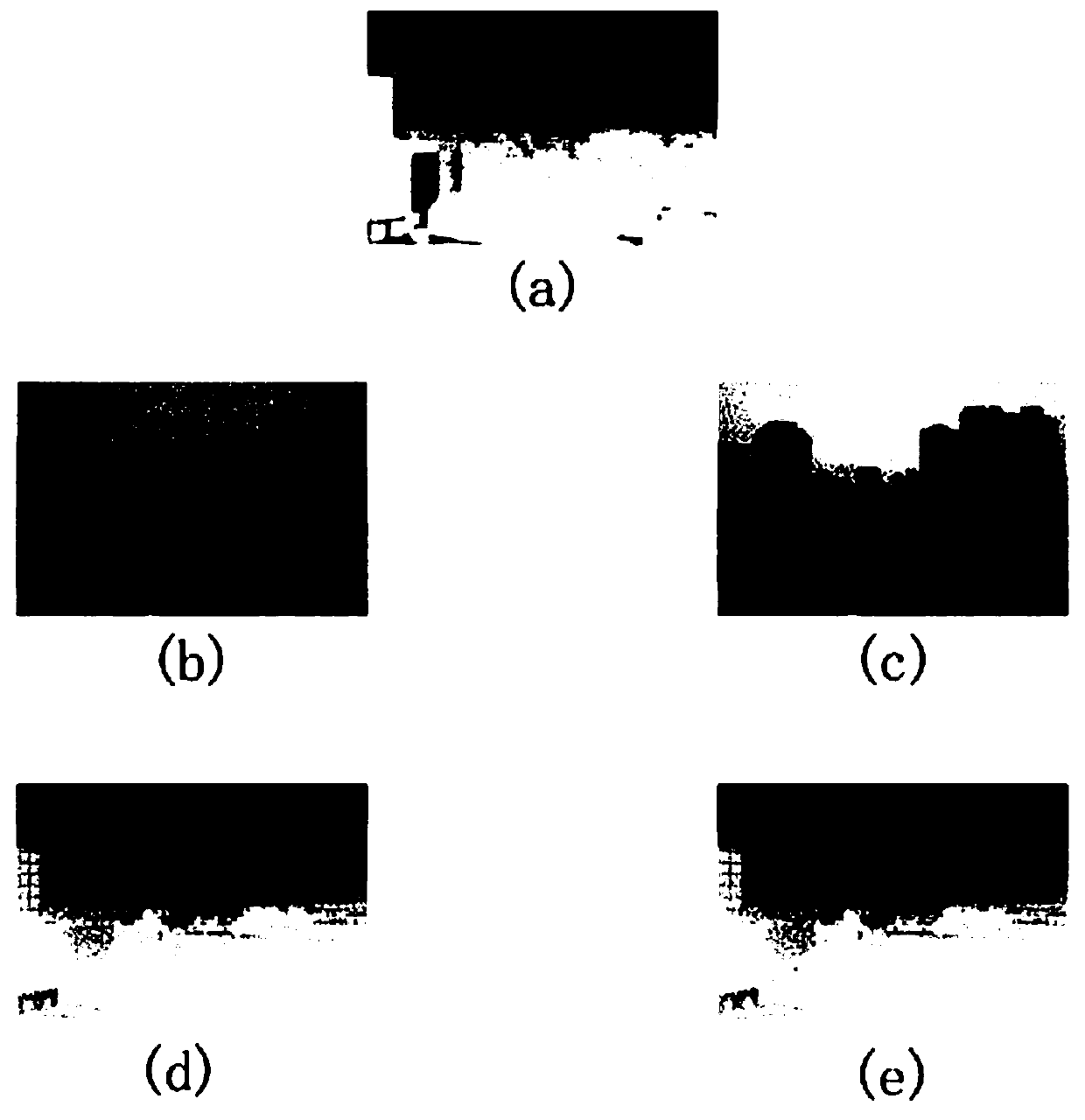 Image defogging method based on dark channel and bright channel priori